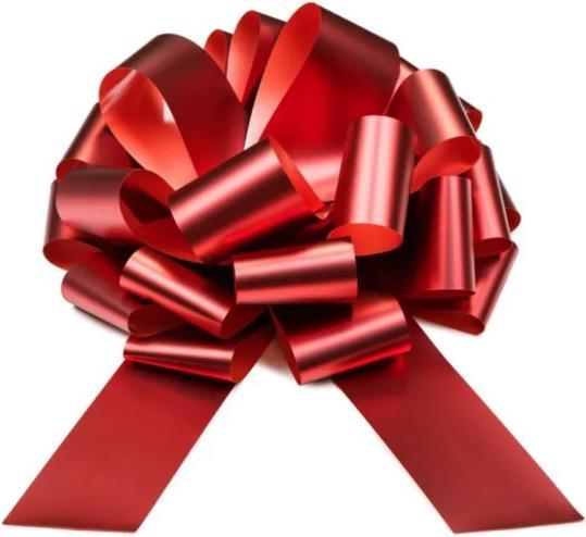 Produktbild Partydeco Dekoschlaufe XXL - Rot - DIY
