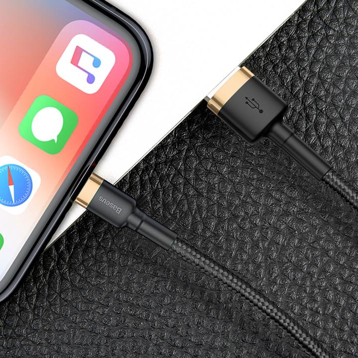 Actual product image Baseus Cafule Series for Apple (1 m, USB 2.0)