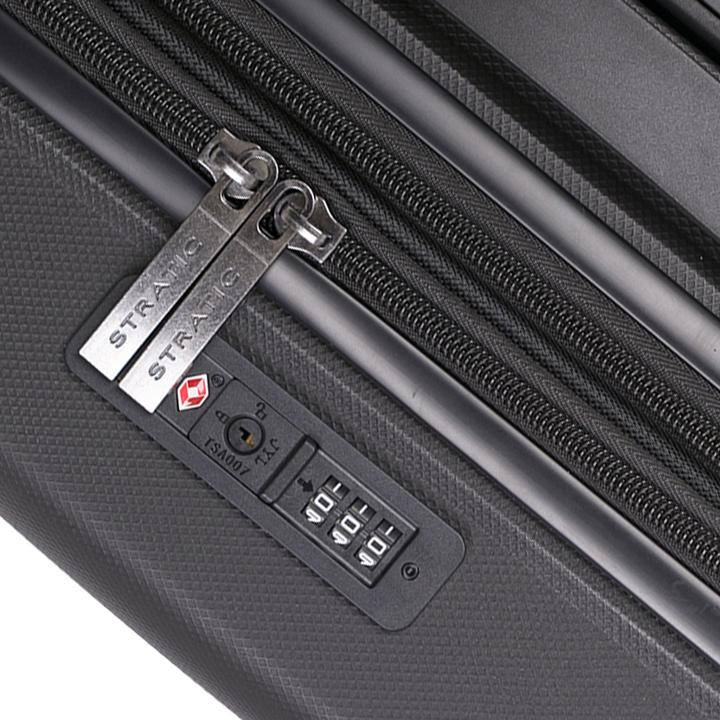 Actual product image Stratic Bright+ 4-wheel cabin trolley S 56 cm with stretch fold (37 l, Hand luggage (up to 50 litres))