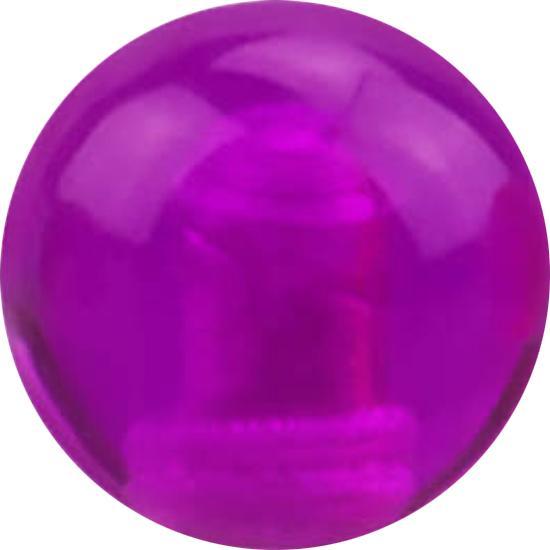 Image du produit Star Piercing Boule violette transparente (sans laiton, Acrylique)