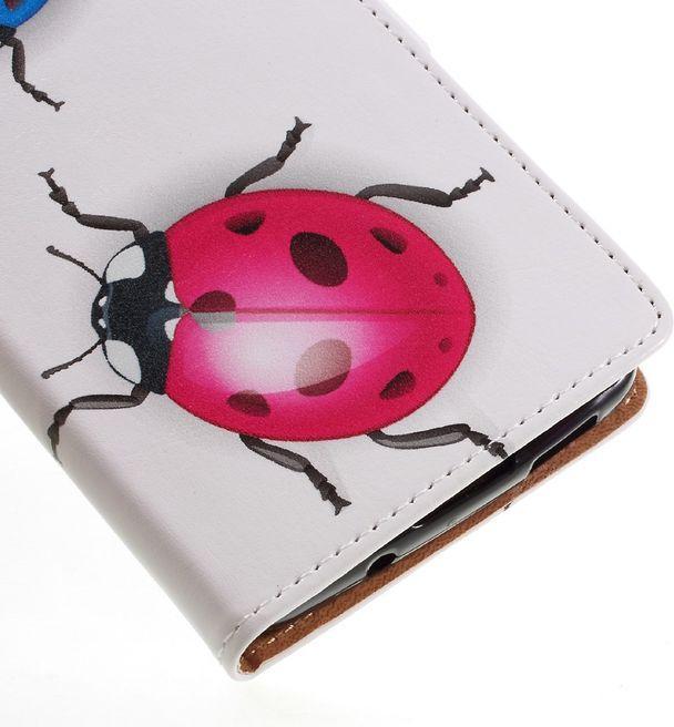 Image du produit MU Style Etui en cuir avec coccinelle colorée (DTEK60)