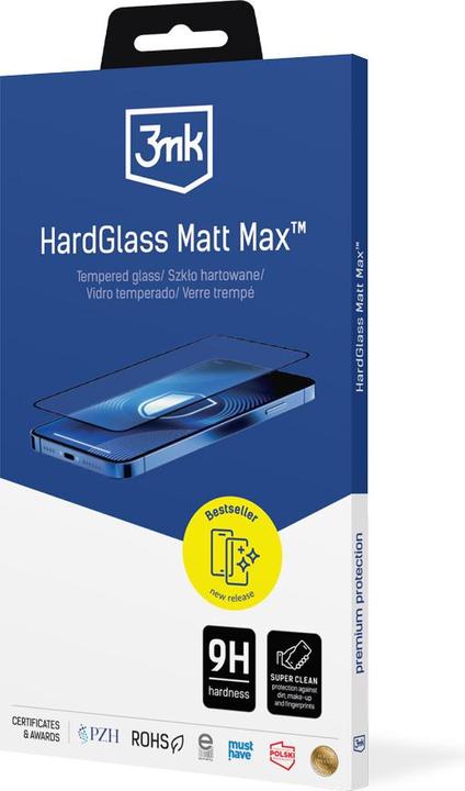 Immagine prodotto 3MK Samsung Galaxy S25 Edge - HardGlass Matt Max (Samsung Galaxy S25 Edge)
