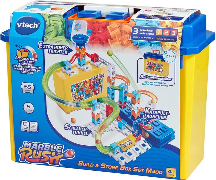 Actual product image VTech Marble Rush - Build & Store Box Set M400