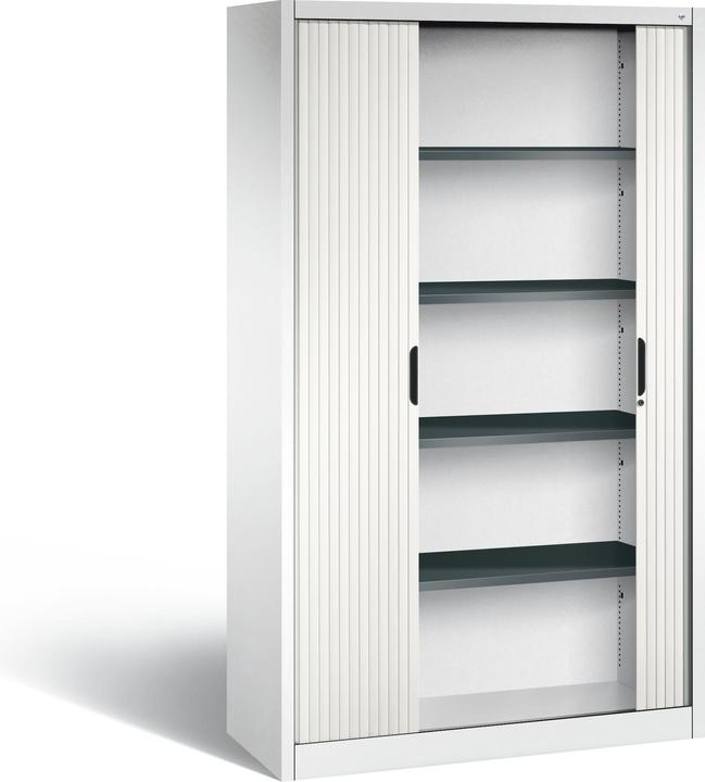 Image du produit C+P Armoire à volets roulants avec store horizontal (120 x 42 x 198 cm)