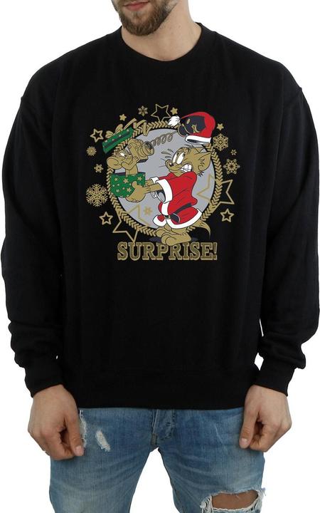 Immagine prodotto Tom & Jerry Christmas Surprise Felpa Uomo (L)