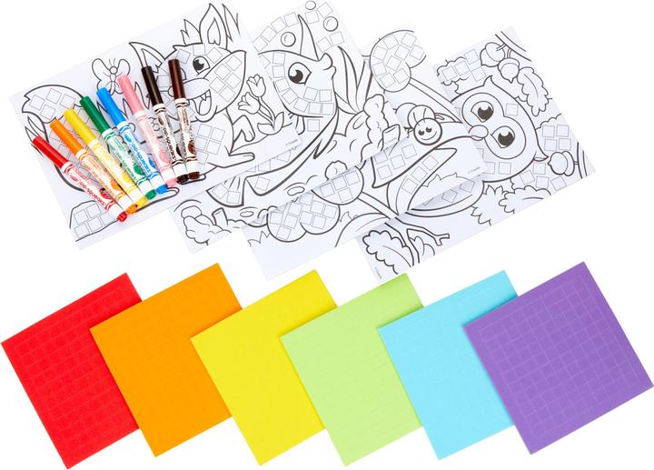 Actual product image Crayola Mozaiekpret met pins