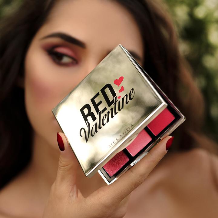 Actual product image Mesauda Lidschatten-Palette - Red Valentine Darling Eyeshadow Palette (Darling)