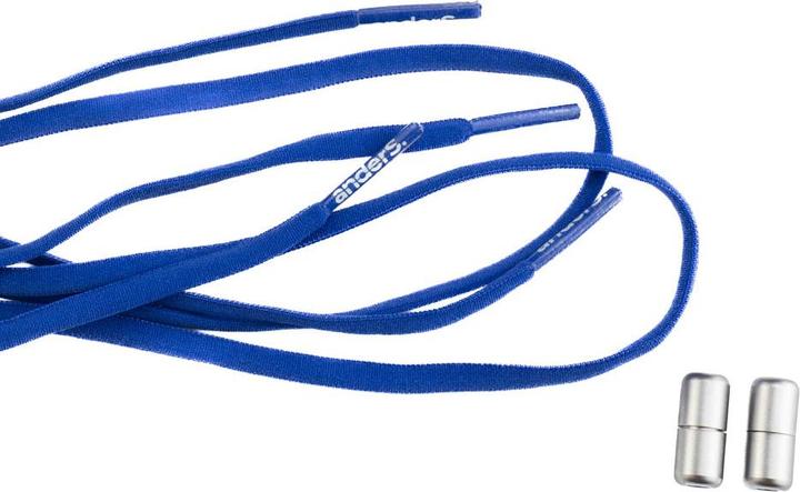 Image du produit Anders. Schnürsenkel elastisch mit Schraubverschluss Blau