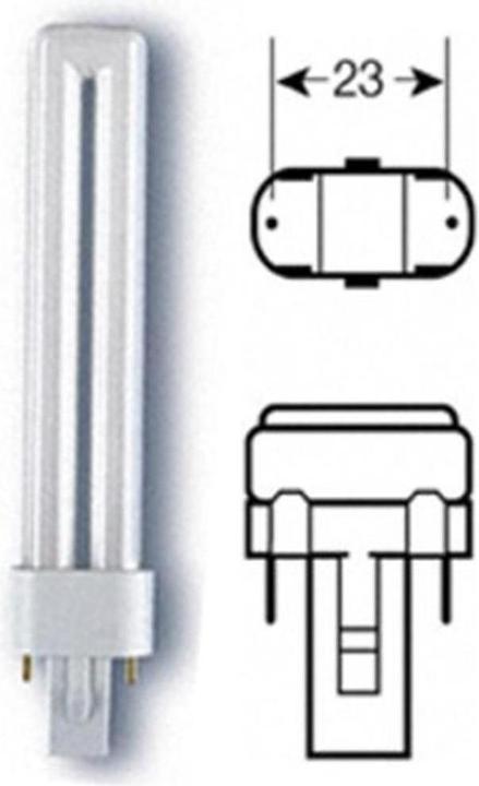 Produktbild Osram Dulux (G23, 11 W, 900 lm, 1 x, G)