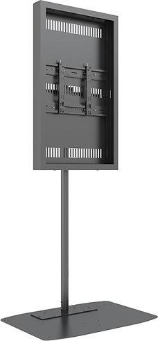 Produktbild Multibrackets Stele ohne Monitor, Portrait, schwarz, 43"/9764