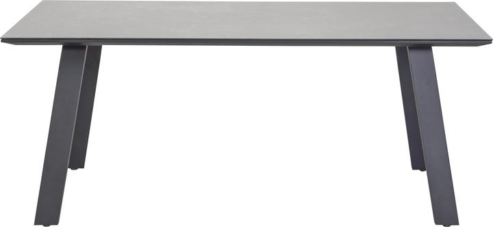 Produktbild LC Garden Sunrest Esstisch Aluminium/Glaskeramik Beton Optik 180x90 cm (90 cm)