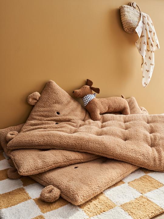 Immagine prodotto Vertbaudet Materasso per la camera dei bambini BEAR, orsacchiotto in pile (60 x 120 cm)
