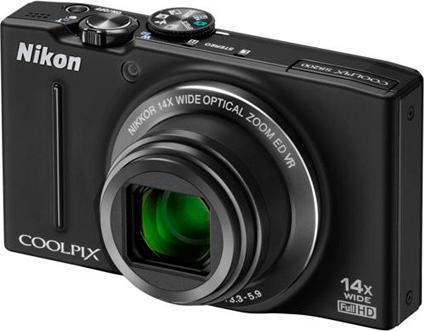 Image du produit Nikon Coolpix S8200, 16MP, 14x Zoom, Vidéo FullHD, Noir (1/2,3'')