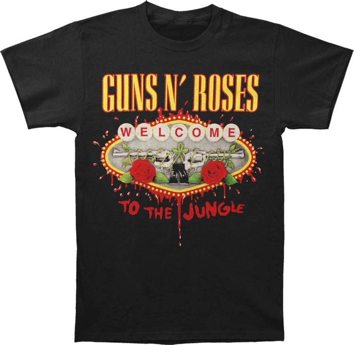 Actual product image Universal Textiles Unisex Adult Welcome to the Jungle T-Shirt (M)