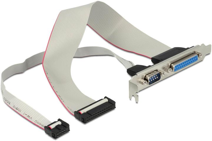 Produktbild Delock Seriel 1 Ports Seriell+Parallel Bracket (0.30 m, Parallel (Drucker))