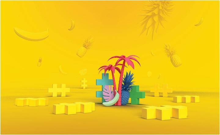 Produktbild Plus-Plus 15 Kreativ Bausteine BIG Tropical