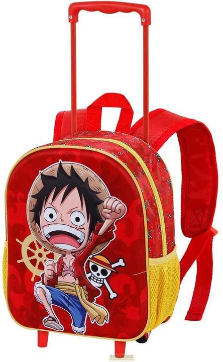 Karactermania Small 3D Backpack with Wheels Luffy