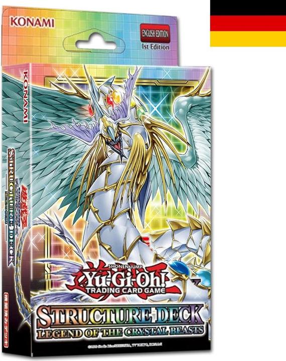 Actual product image Yu-Gi-Oh Structure Deck: Legend of the Crystal Beasts - EN (German, Deck)