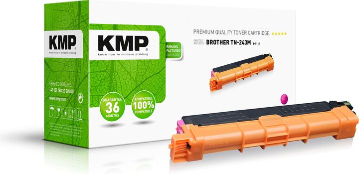 Productafbeelding KMP Toner Vervangt Brother TN243M Compatibel Magenta B-T111 (M)