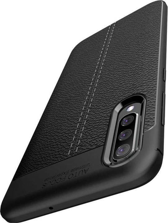 Productafbeelding Screenguard Samsung Galaxy A30s Hoesje Leather Design TPU Cover (Samsung Galaxy A30)