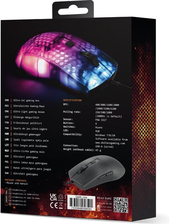 Produktbild Deltaco Gaming DM310 / WM87 (Kabelgebunden)