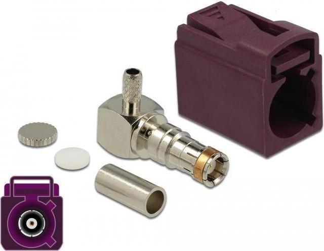 Produktbild Delock FAKRA D jack 90° for crimping (Antennenkabel)