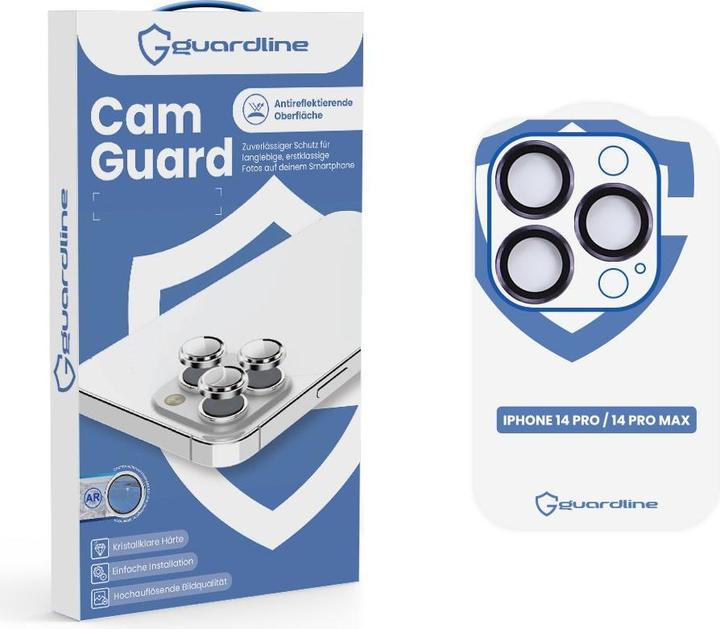 Guardline CamGuard (1 Stück, Apple iPhone 14 Pro, Apple iPhone 14 Pro Max)