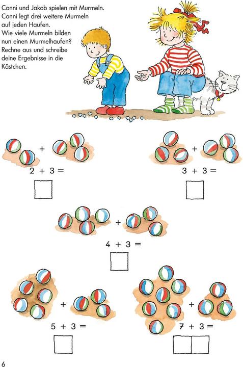 Immagine prodotto Erstes Rechnen von 1 bis 20 (Ulrich Velte, Hanna Sörensen, Tedesco)