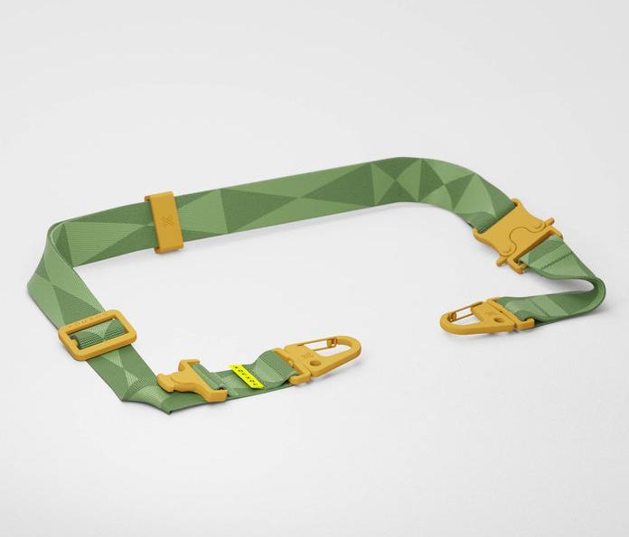 Actual product image XOUXOU Light Olive Lanyard Strap (One Size)