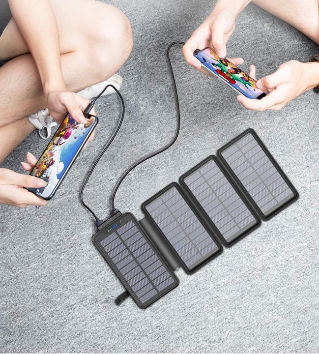 Produktbild Elzle Solar Powerbank (26800 mAh)