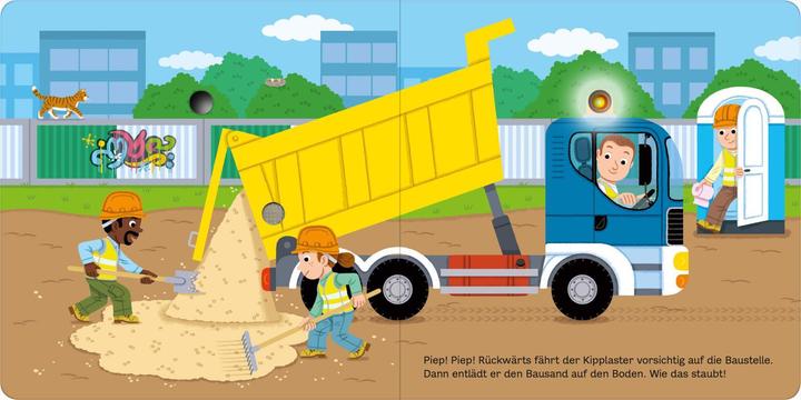 Immagine prodotto Il mio libro sonoro lampeggiante - In cantiere (Tedesco)
