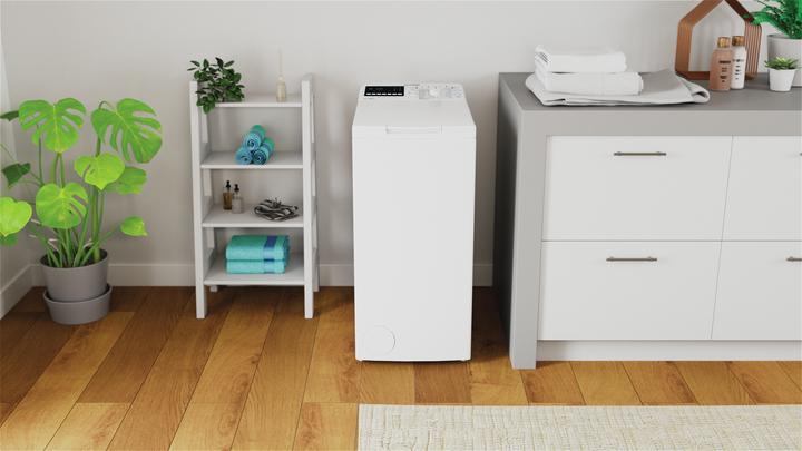 Immagine prodotto Indesit Turn&GO BTW B7231P IT lavatrice Caricamento dall'alto 7 kg 1200 Giri/min Bianco (7 kg, Verso il basso)