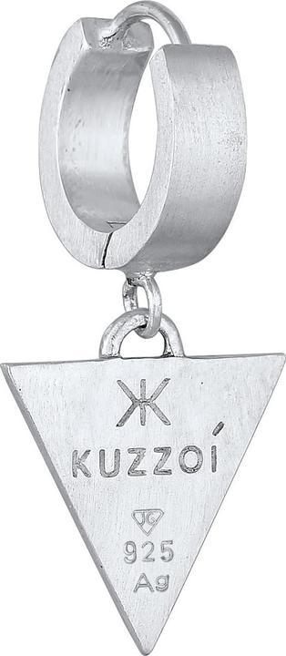 Produktbild Kuzzoi Ohrringe Single Creole Dreieck Matt 925 Sterling Silber (925er Sterling Silber)