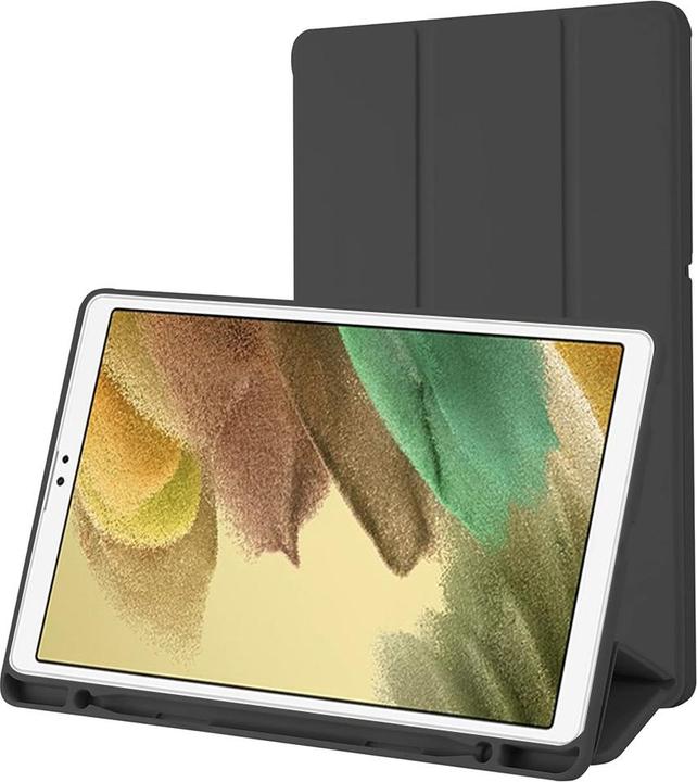 Actual product image Techsuit - Flex Trifold (with Pencil Holder) - Samsung Galaxy Tab A7 Lite - Black (Galaxy Tab A7 Lite)