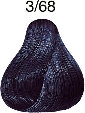 Actual product image Wella Color Touch Vibrant Reds (3/68 dark brown violet pearl)