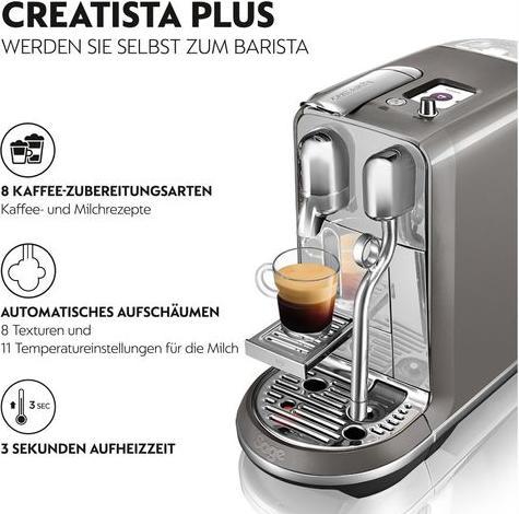 Produktbild Sage Creatista Plus (NESPRESSO Original, EU-Stecker)