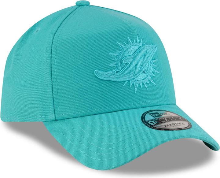 New Era 9Forty A-Frame Snapback Cap - Miami Dolphins Aqua (One Size)