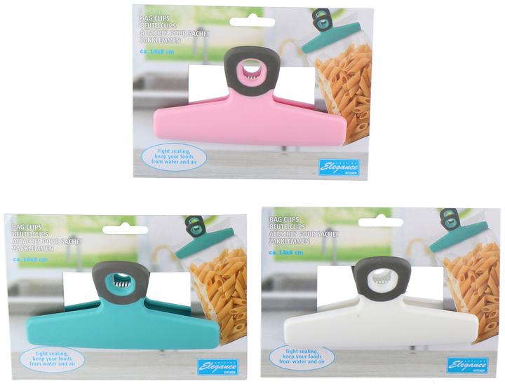 Produktbild Cuisine Elegance Bag clip 14x8cm (3 x)