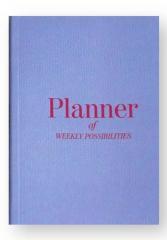 Image du produit Printworks Weekly - Planner of weekly possibilities bleu (Anglais)