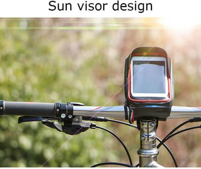 Actual product image Wheel Up Fahrrad Halterung für Handys bis 6 Zoll