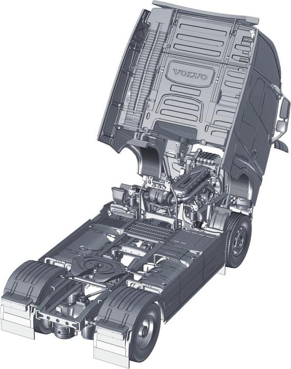 Actual product image Italeri 1:24 Volvo FH4 Globetrotter XL
