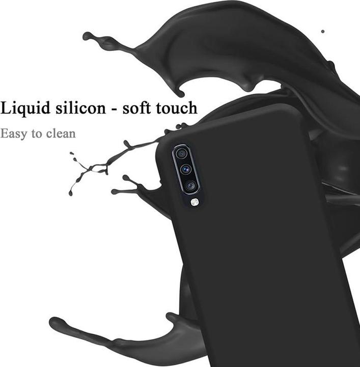 Actual product image Cadorabo TPU Liquid Silicone Case Cover (Samsung Galaxy A70S, Samsung Galaxy A70)