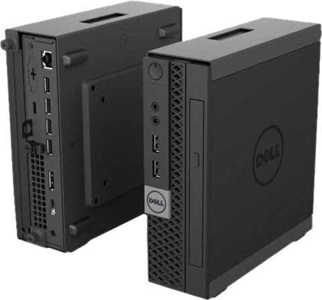 Actual product image Dell OptiPlex Micro VESA Mount with adapter box - customer installation - mount for