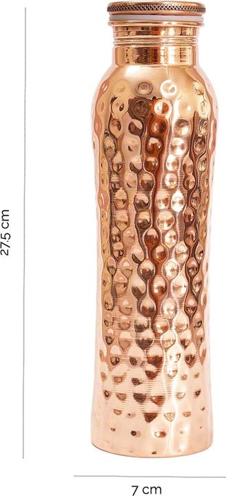 Produktbild Forrest & Love Kupferflasche gehämmert Curve (0.90 l)