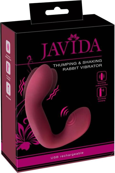 Javida Thumping & Shaking Rabbit Vibrator