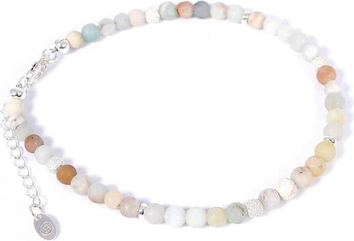 Image du produit Balibay Amelia (Argent sterling 925, Pierre précieuse, Amazonite, 26 cm)