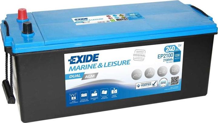 Image du produit Exide Double/Start AGM (12 V, 240 Ah)