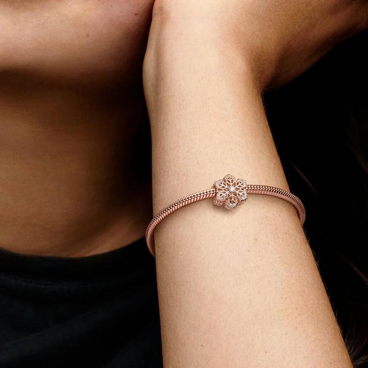 Produktbild Pandora Schneeflocke (Metall, Mit Stein(en))