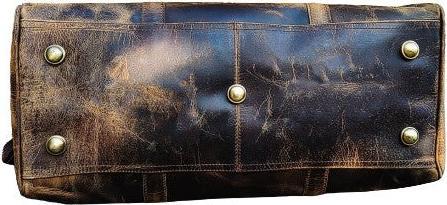 Actual product image Only-Bags.Store Leather Duffle Bag, Vintage Carry On, Weekend Bag, Large Duffle, Luggage Bag, Gym Overnight