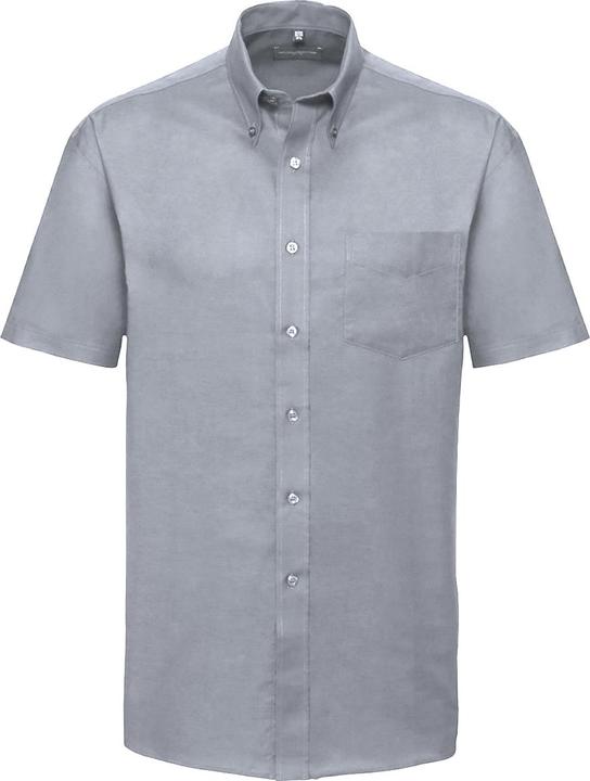 Russell Collection Oxford Hemd Kurzarm pflegeleicht